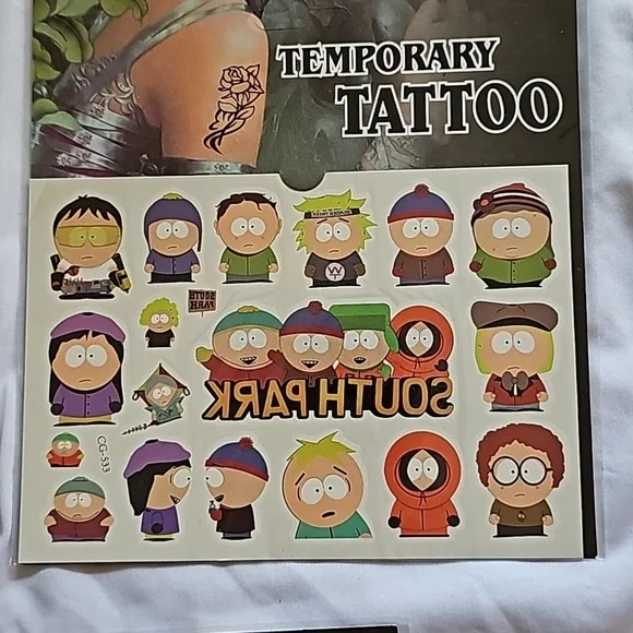 South park temporary tattoos - Picture 6 of 8